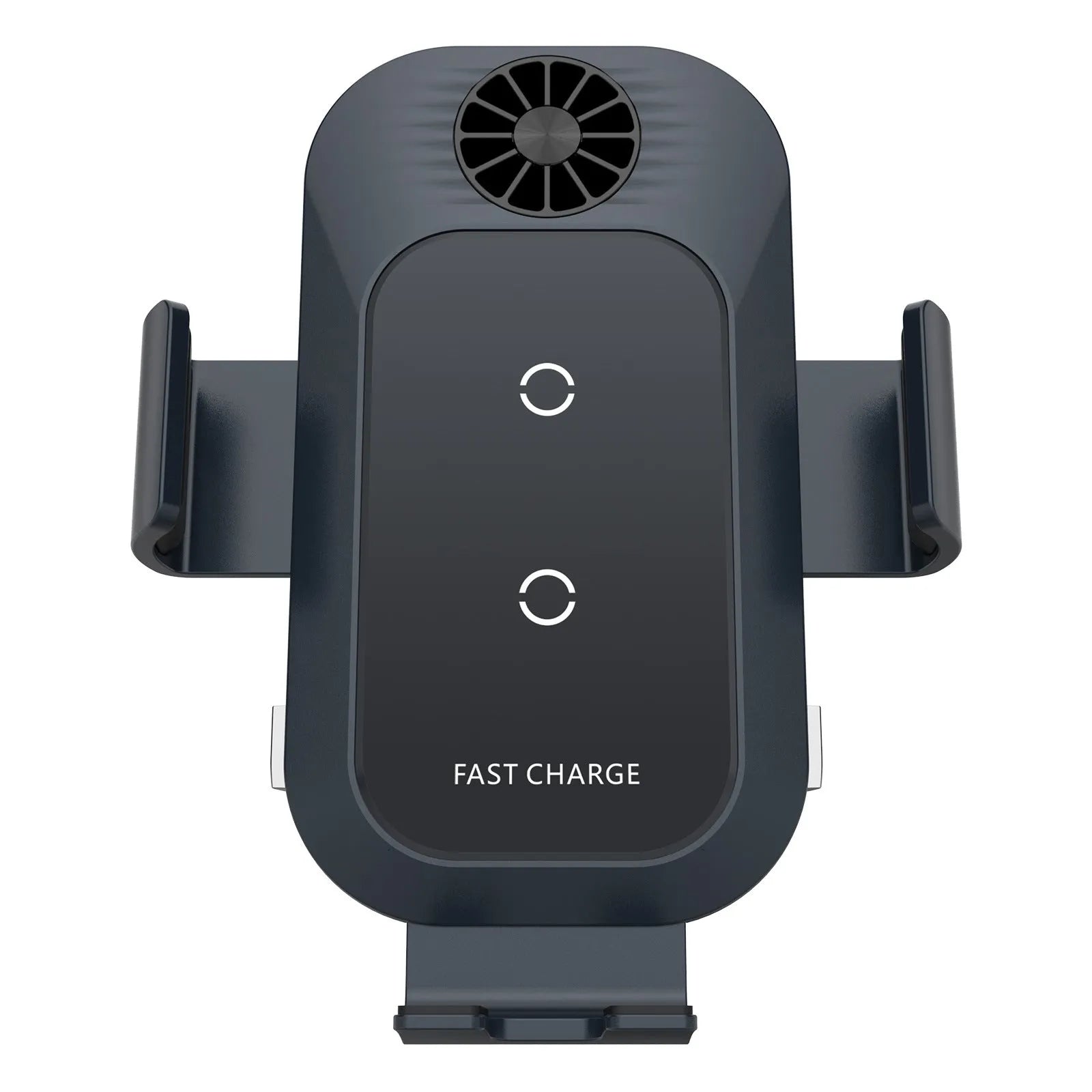 C35 colour car wireless charger phone holder with electric clamping and suction cup air vent mount