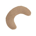 U-shaped cat pillow with adjustable collar in blue khaki white or yellow for cervical support