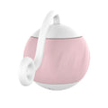 Electric cat toy with luminous ball in watermelon or pumpkin colour design