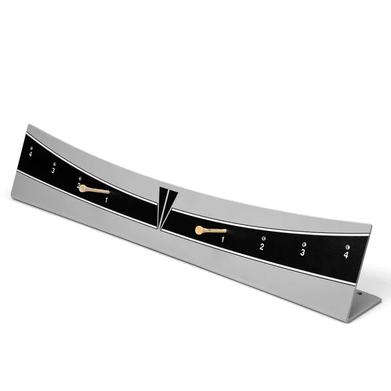 Golf putter trajectory balance simulator with adjustable push rod training aid