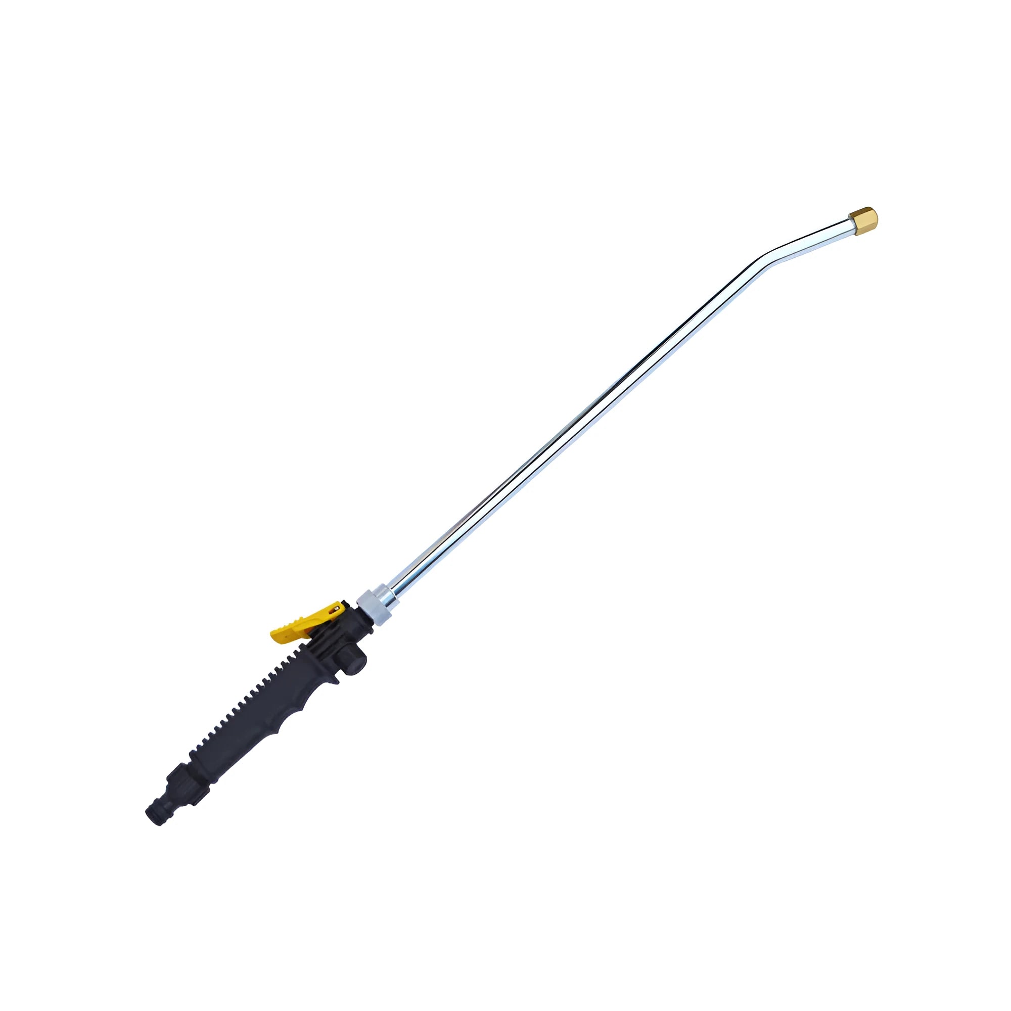 Garden water gun with 18-inch metal barrel and 3/4 GHT connector for high pressure car wash