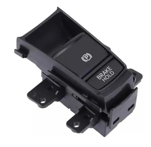 Black ABS PC handbrake press button switch for Honda XRV part number 35355-T7A-J01