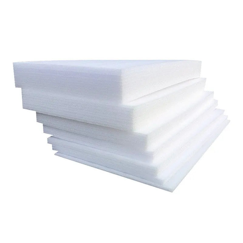 White high-density pearl cotton foam board panel measuring 200cm by 100cm.