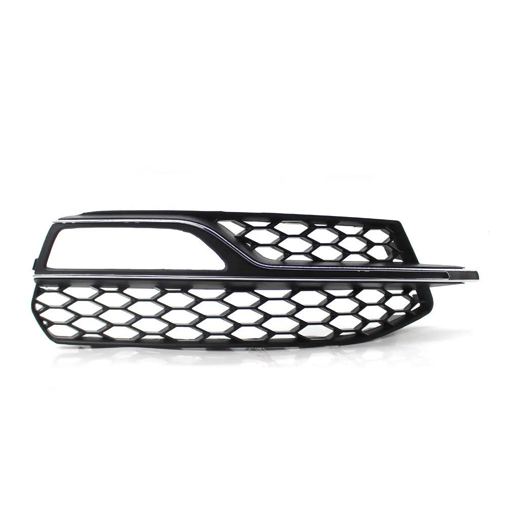 Black ABS fog lamp grille for 2013-2016 Audi A3 Sport S3 front bumper replacement