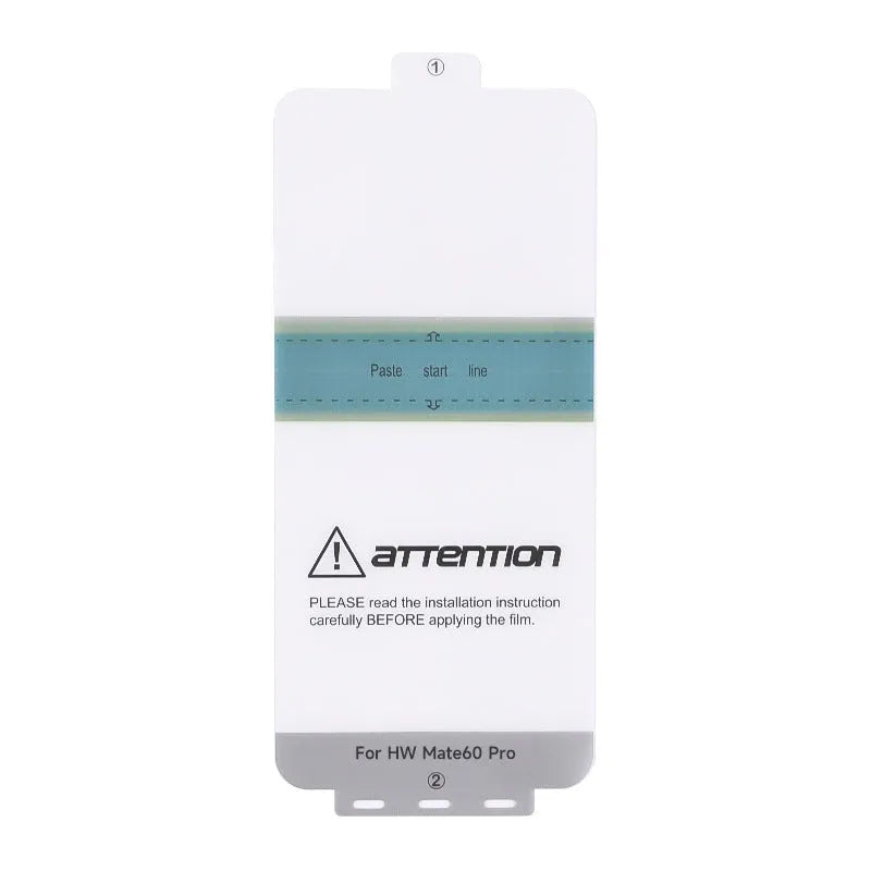 TPU screen protector with application tools for Huawei Mate60 and Mate60Pro smartphones