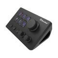 Visual Keyboard N3 silicone USB keypad in black and white with 2m cable and mounting bracket