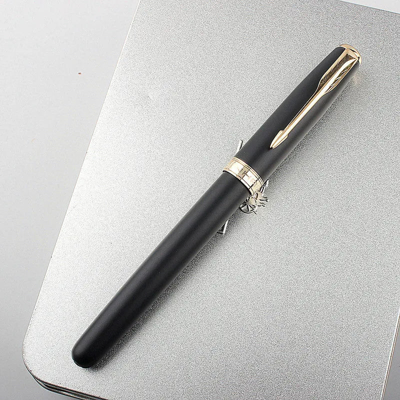 Stainless steel ball pen with 0.5mm tip in multiple colour options