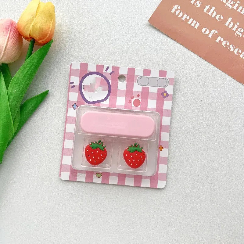 Cartoon magnetic plastic cable fixer holder for desktop USB cables in multiple colour styles