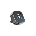Black wired-to-wireless CarPlay box with USB adapter made from ABS and PC materials