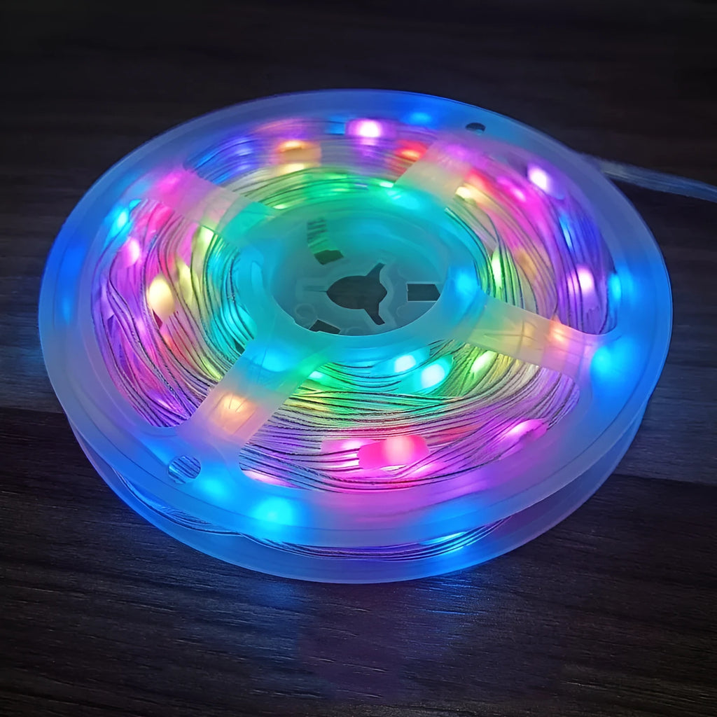 10 metre LED decorative light string with 100 multi-colour bulbs for festival and party decoration