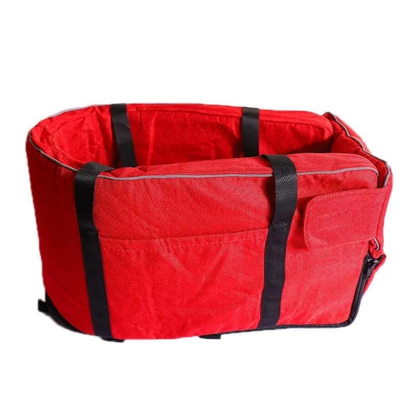 Outdoor cloth dog kennel for four seasons use in blue colour with detachable design