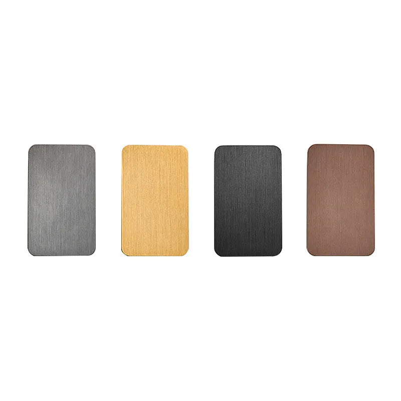 Minimalist Nordic LED wall lamp in black gold coffee or grey finish with warm neutral or white light option