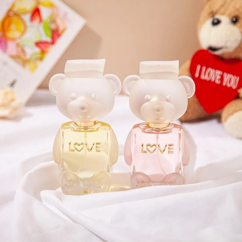 Women's floral perfume bottle with rose, lily, jasmine, citrus, and vanilla notes, 7-12% incense rate