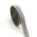 Self-adhesive water drill strip for clothing and shoe decoration