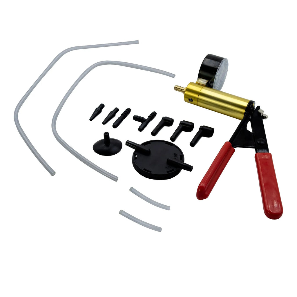 Manual aluminium alloy vacuum air blow gun for automotive repair with negative pressure suction function