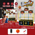 Indoor plastic basketball stand with electric scoring board, 89x46x140 cm, in Scoring Basketball Stand 16B colour