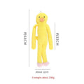 Pink and yellow plush dog toy with sound features for large breed dogs like Golden Retrievers.