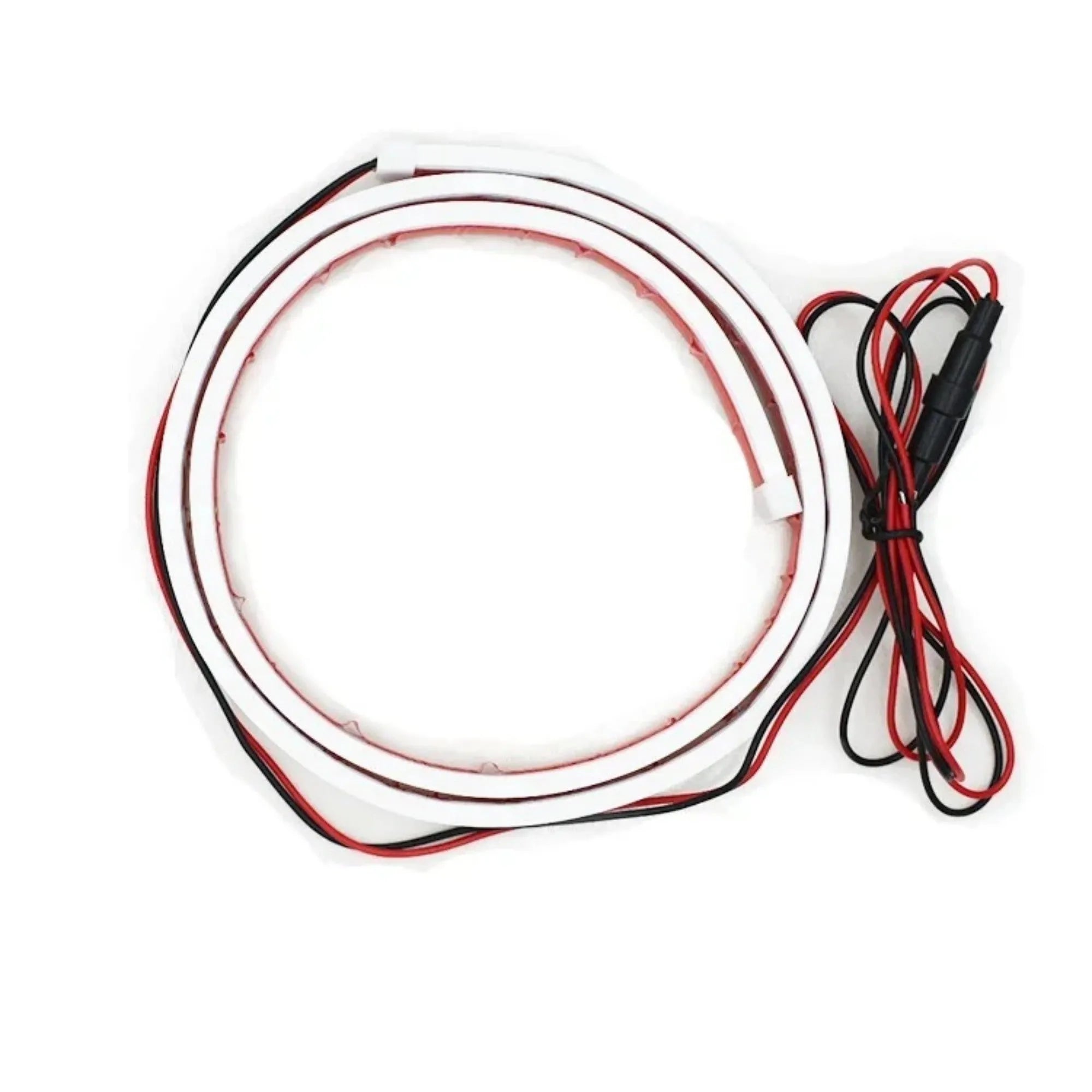 Flexible silicone car daytime running light strip in chosen length and colour with upgrade scanning pattern.