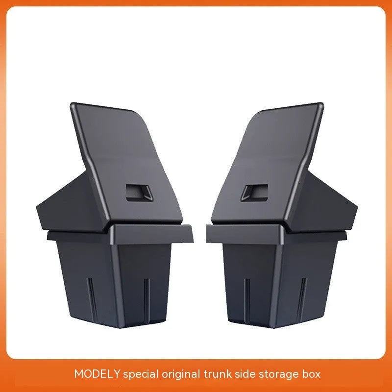 Tesla Model 3 and Model Y trunk side storage box cover accessories in TPE material