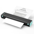 Phomemo M08F A4 portable thermal printer in compact design with multiple colour options