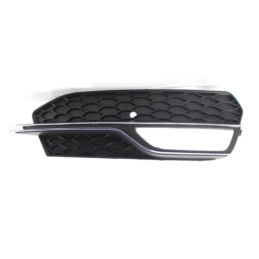Black ABS fog lamp grille for 2013-2016 Audi A3 Sport S3 front bumper replacement