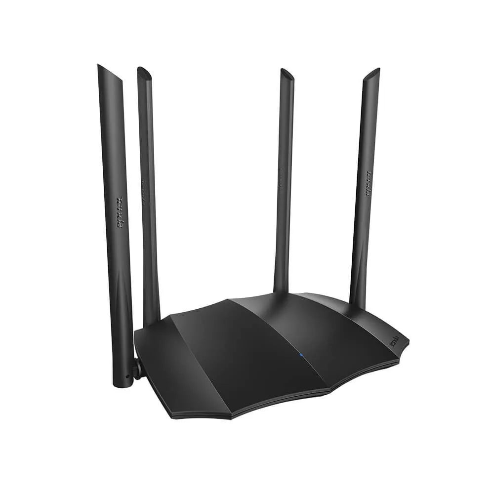 AC8 dual-band gigabit wireless router with external antennas for home WiFi network