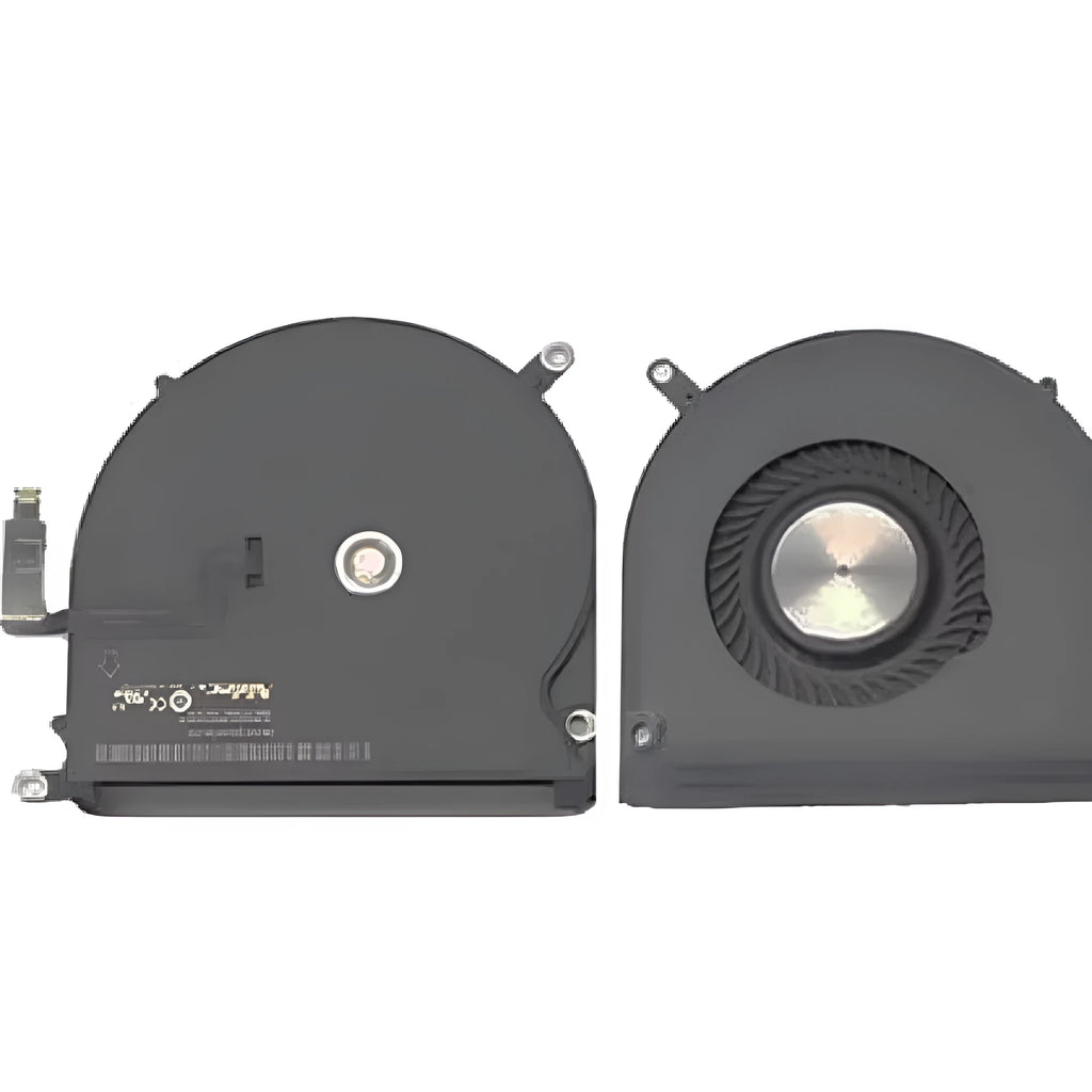 MacBook Pro A1398 internal cooling fan replacement part on white background.