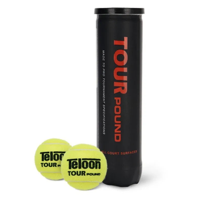 Tianlong P4 training tennis balls 4 pack barrel rubber practice balls