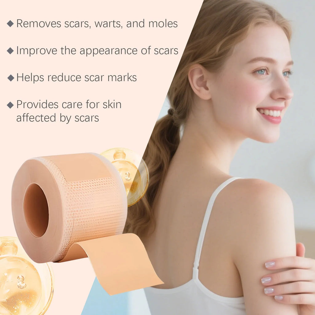 One roll of body skin imperfection cleansing care patch with tea tree oil and mint leaves