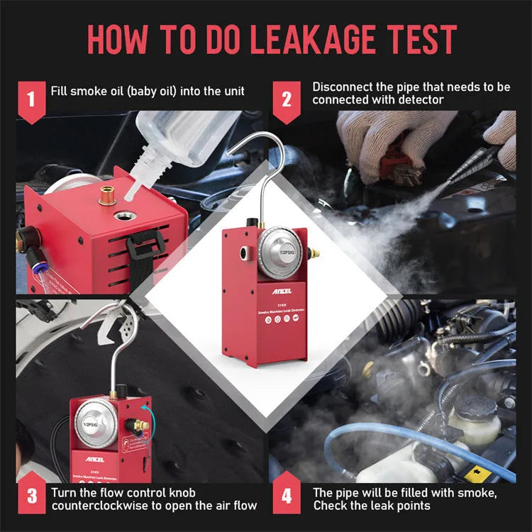 Metal detector for automobile pipeline leakage detection with 60°C operating temperature