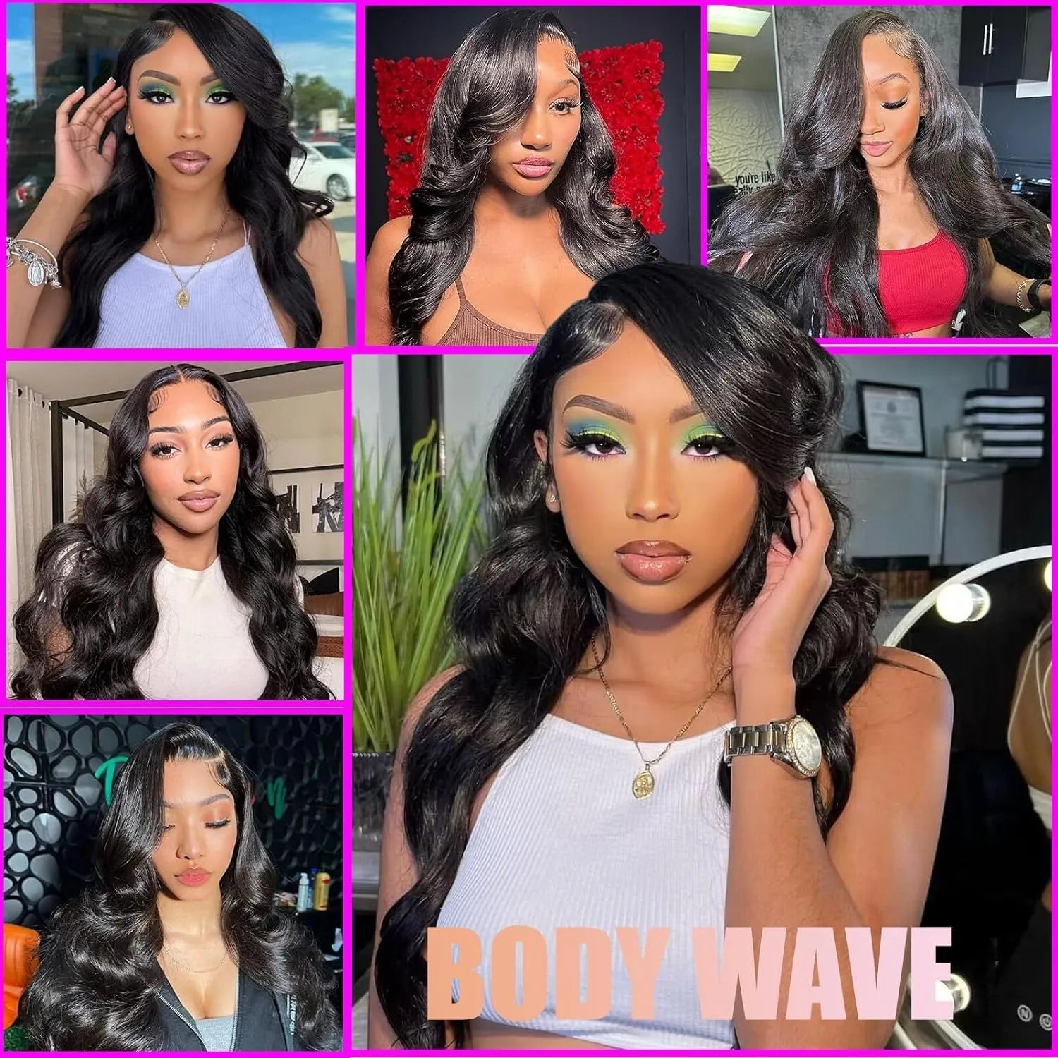 Black synthetic curly wig with 22-inch length and mesh lace cap
