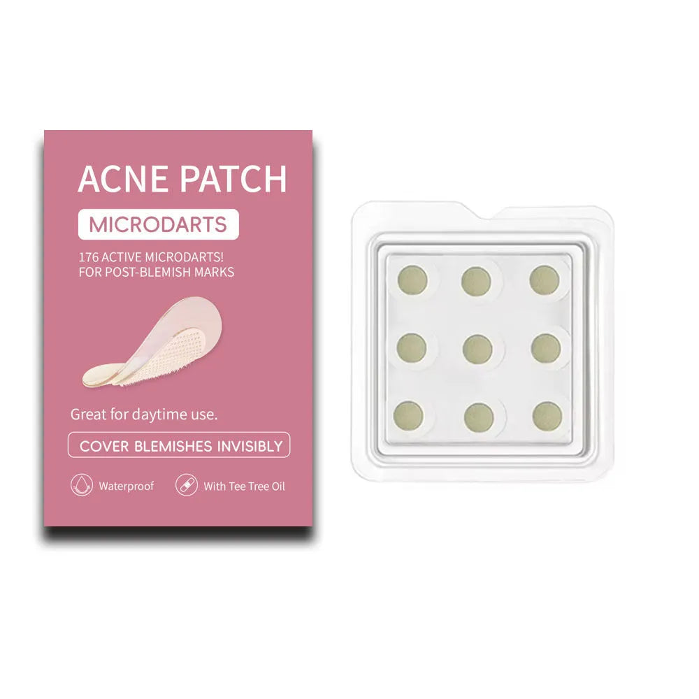 Box of 9 acne patches for desalting PIMPLE acne and closed mouth treatment