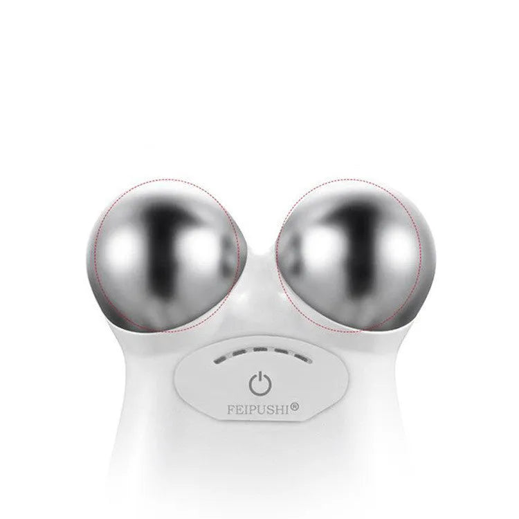 Pink HS-858 micro current facial lifting device with compact handheld design