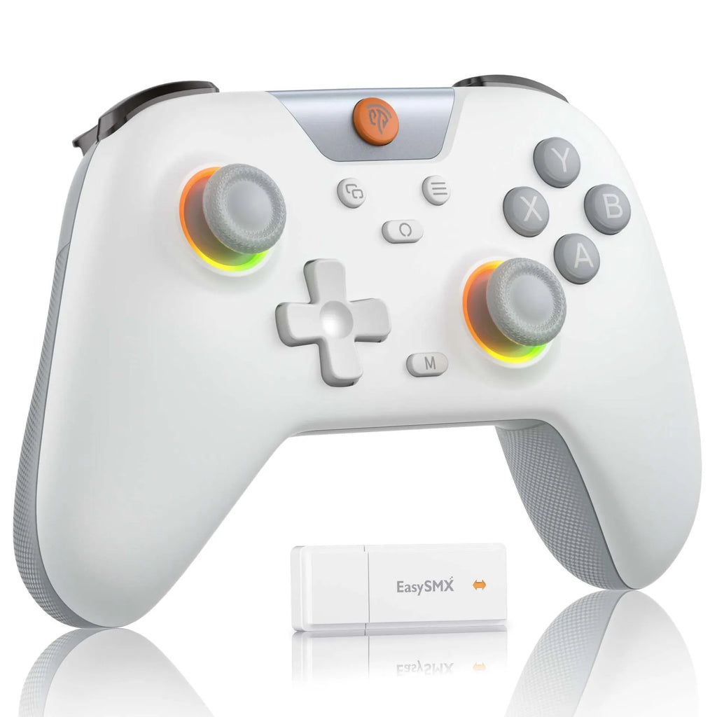 Creative Home three-model game controller connected to Nintendo Switch, PC, mobile phone, and Steam Deck, ABS build, 13.70 × 6.70 × 17.40cm