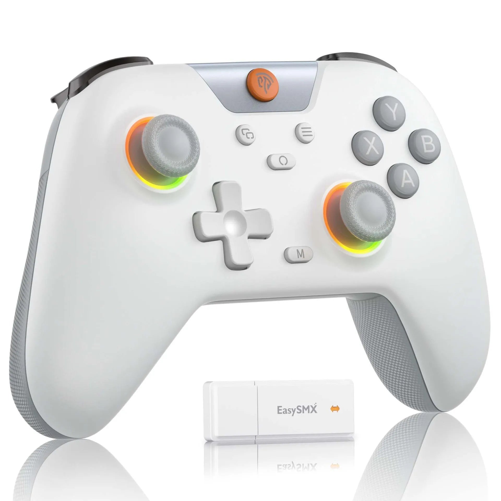 Creative Home three-model game controller connected to Nintendo Switch, PC, mobile phone, and Steam Deck, ABS build, 13.70 × 6.70 × 17.40cm