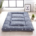 Thickened tatami floor mat 10cm thick polyester fibre foldable in multiple colours and sizes
