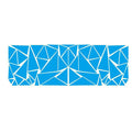 200cm x 60cm PET vinyl car waistline sticker for wheel arch decoration in geometric pattern