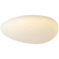 Modern minimalist LED ceiling light in White Endless finish for master bedroom 10-15 square metres