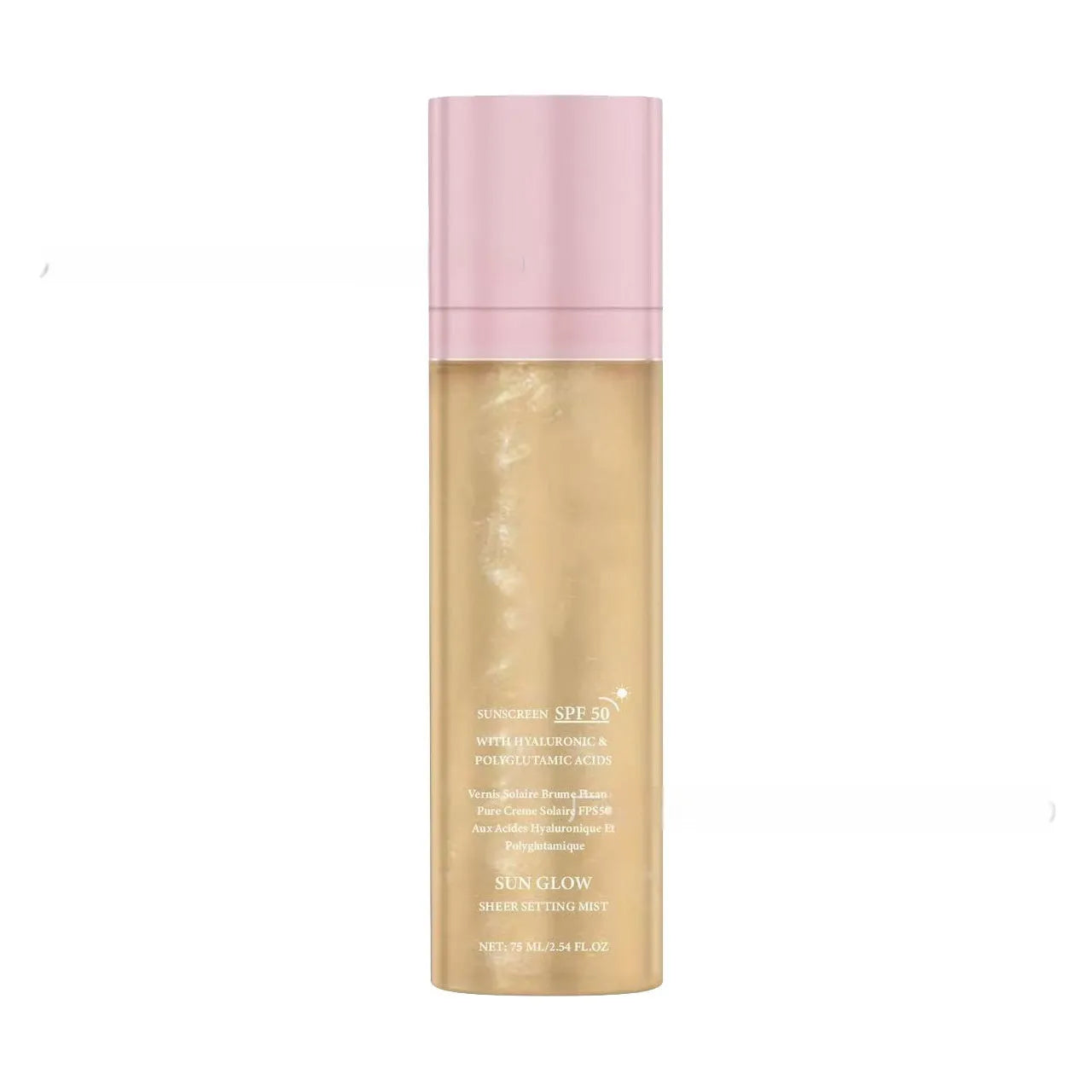 75ml moisturising makeup setting spray bottle with light texture for hydration and skin nourishment