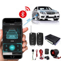 Black VT-300BT Bluetooth car alarm anti-theft device for 12V vehicles without remote control
