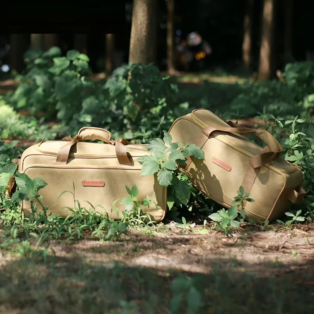 Outdoor camping storage bag made of Oxford cloth for cookware, gas tank, and stove, 16L or 35L size