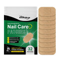 Pack of 32 nail care patches with glycerin and tea leaf oil for cuticle hydration treatment