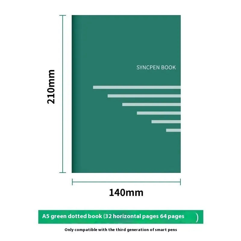 Loose spiral notebook filling paper with metal core and Zodiac Forest Paper pages alongside ballpoint, pencil and plastic refills