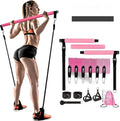 180-pound resistance band pull rope set in pink or black TPE material for fitness training