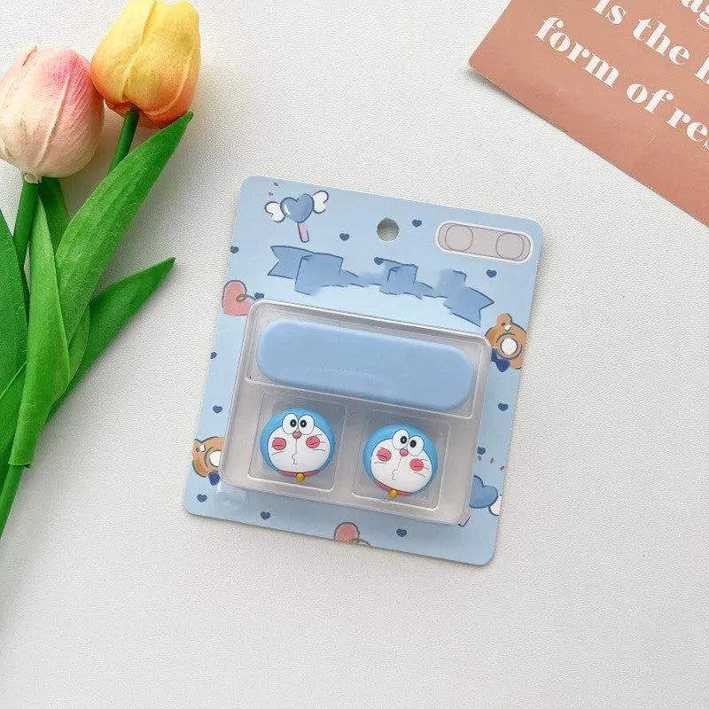Cartoon magnetic plastic cable fixer holder for desktop USB cables in multiple colour styles