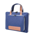 Felt laptop bag 14 inch 28x38cm handheld computer bag with colour matching and zip