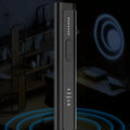 Signal Search anti-spy camera detector in black or silver colours showing 160mm compact design