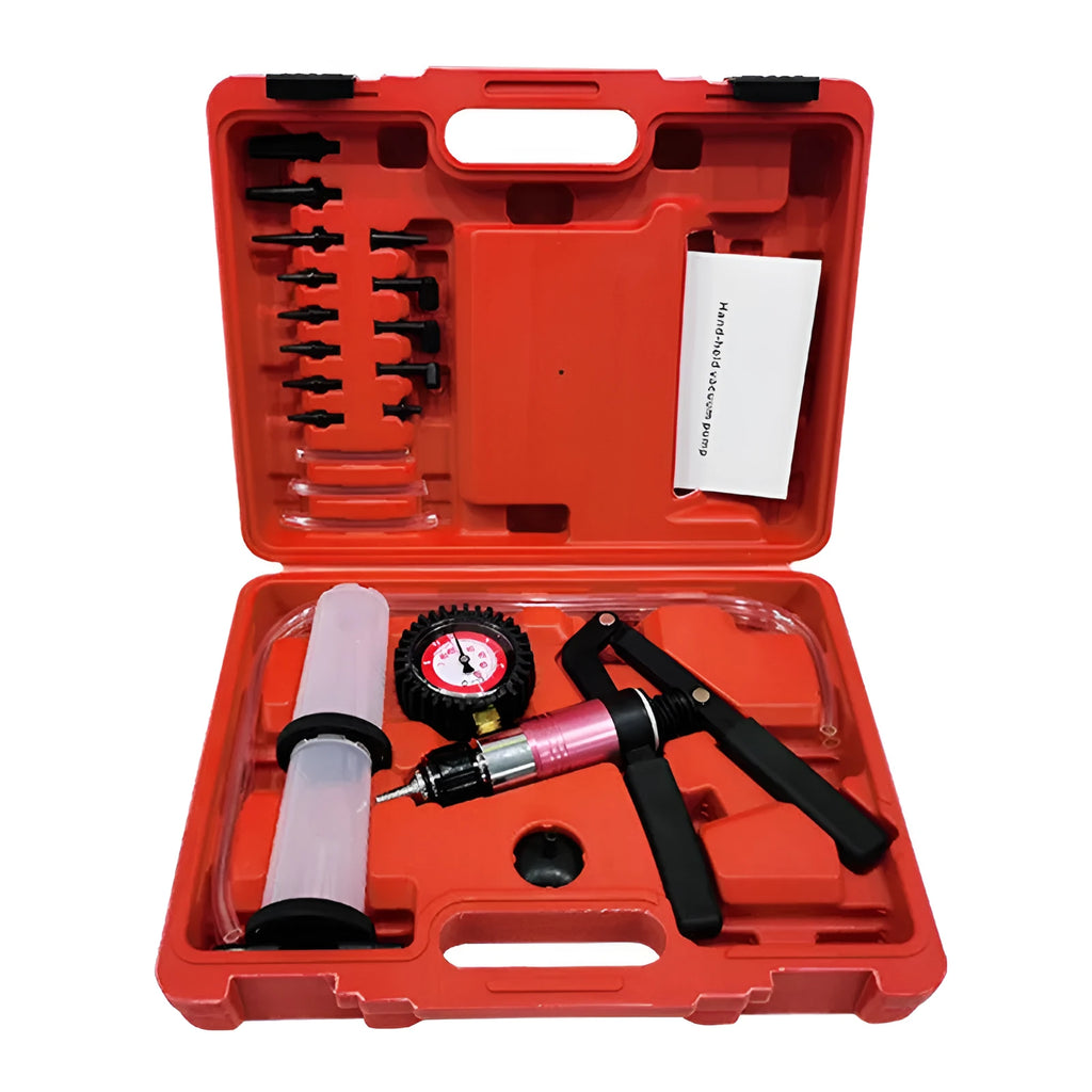 Manual aluminium alloy vacuum air blow gun for automotive repair with negative pressure suction function