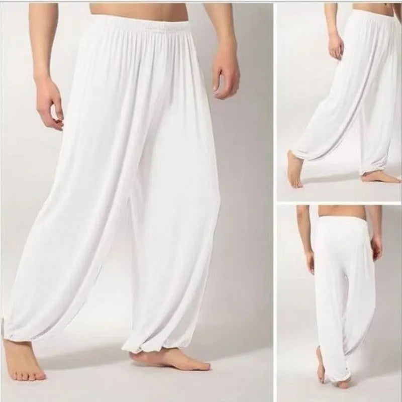 Children's black high elasticity Sanda martial arts practice pants made from Lycra.