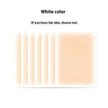 Pack of adhesive tattoo cover patches in various flesh tones on skin, showing 130mm length.
